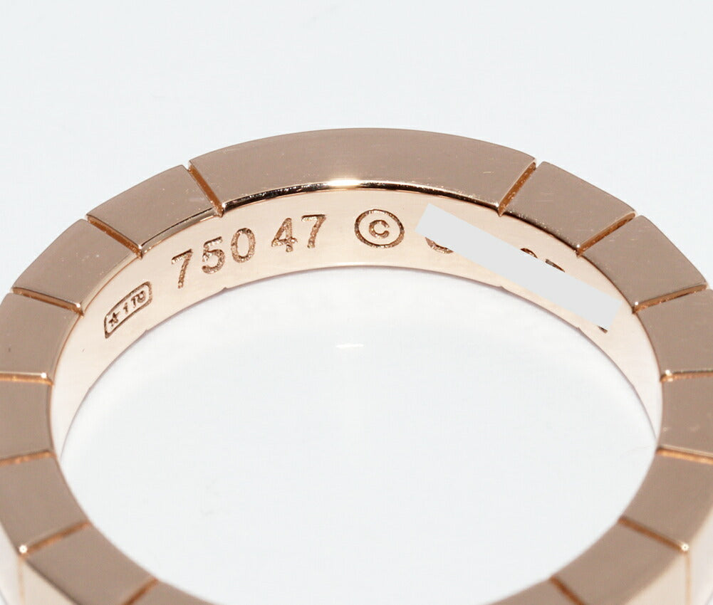 カルティエ ラニエール Au750 リング 7号