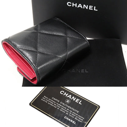 シャネル CHANEL19 スモール フラップ ウォレット ラムスキン