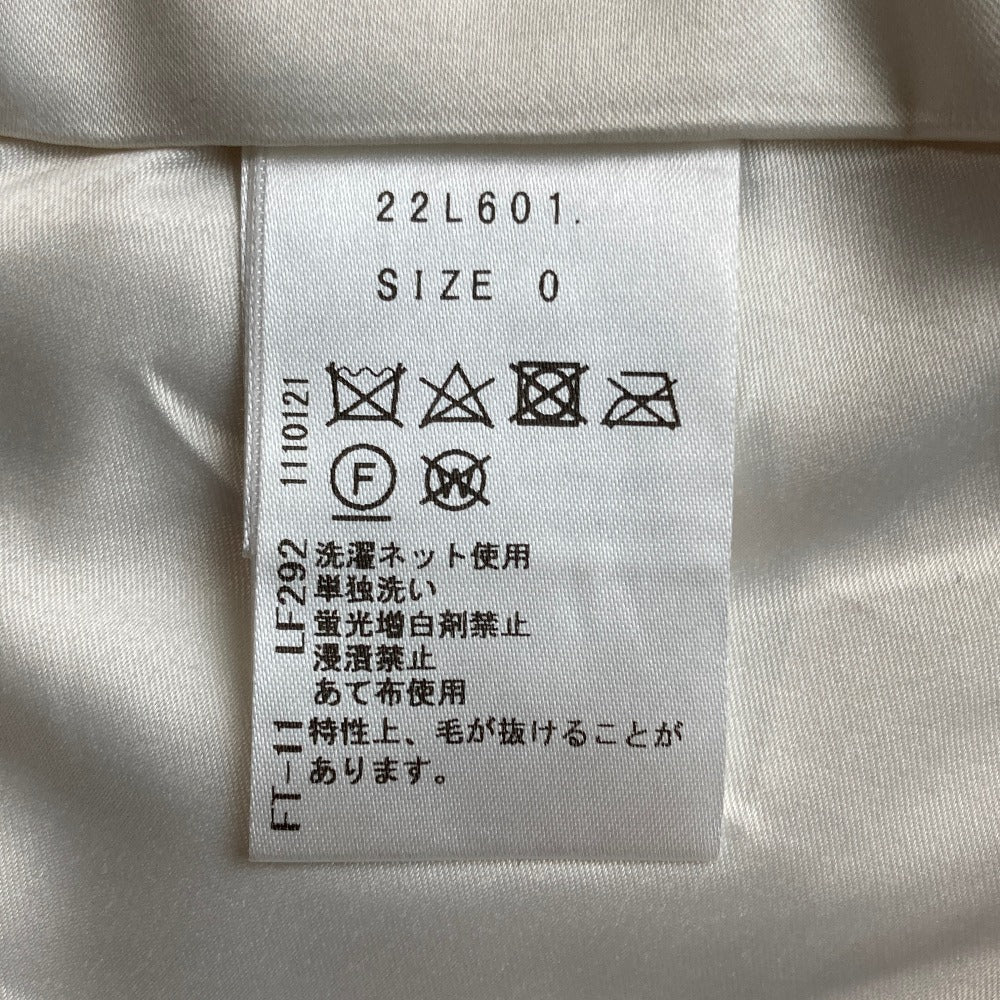 チェスティ ツイードファーペプラムベスト