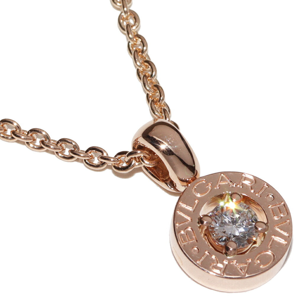 ブルガリ 18K ピンクゴールド ペンダントネックレス