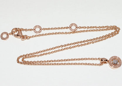 ブルガリ 18K ピンクゴールド ペンダントネックレス