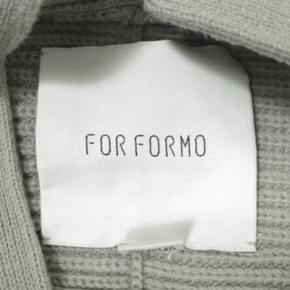 FORFORMO ニット カーディガン コットン ポリエステル 2way