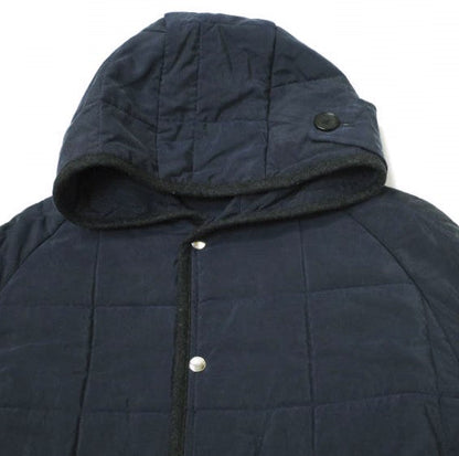 MAATEE＆SONS SILK QUILT HOODED COAT シルクコート