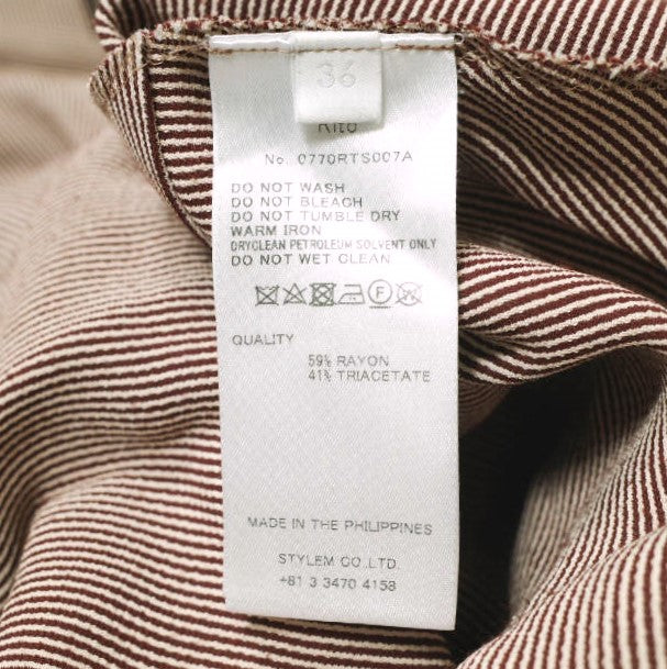 RITO 20SS ストライプ ドレス 0770RTS007A
