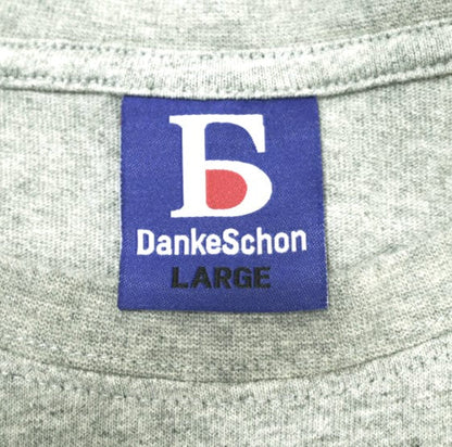 Danke Schon バック ロゴ プリント コットン 長袖 Tシャツ