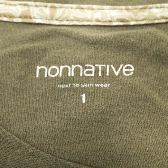 ノンネイティブ コットンポケットTシャツ