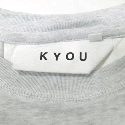 KYOU ソリッド クルー ネック Tシャツ KU4FWUCUT01