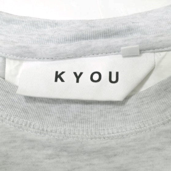 KYOU ソリッド クルー ネック Tシャツ KU4FWUCUT01
