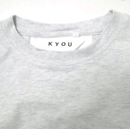 KYOU ソリッド クルー ネック Tシャツ KU4FWUCUT01