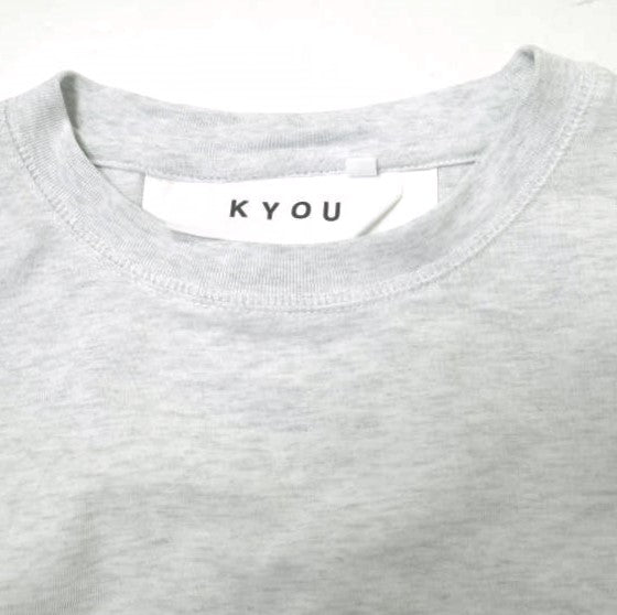 KYOU ソリッド クルー ネック Tシャツ KU4FWUCUT01