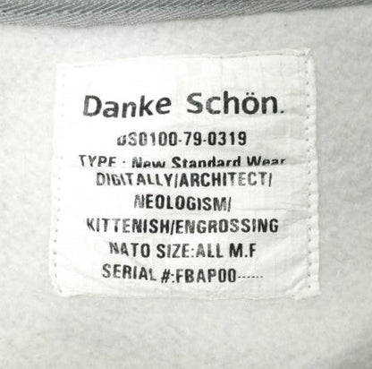 Danke Schon オーバーサイズ スウェット グレー