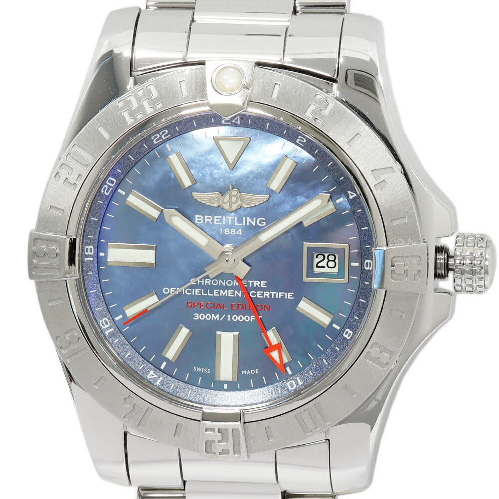 ブライトリング アベンジャー II GMT ステンレス スチール