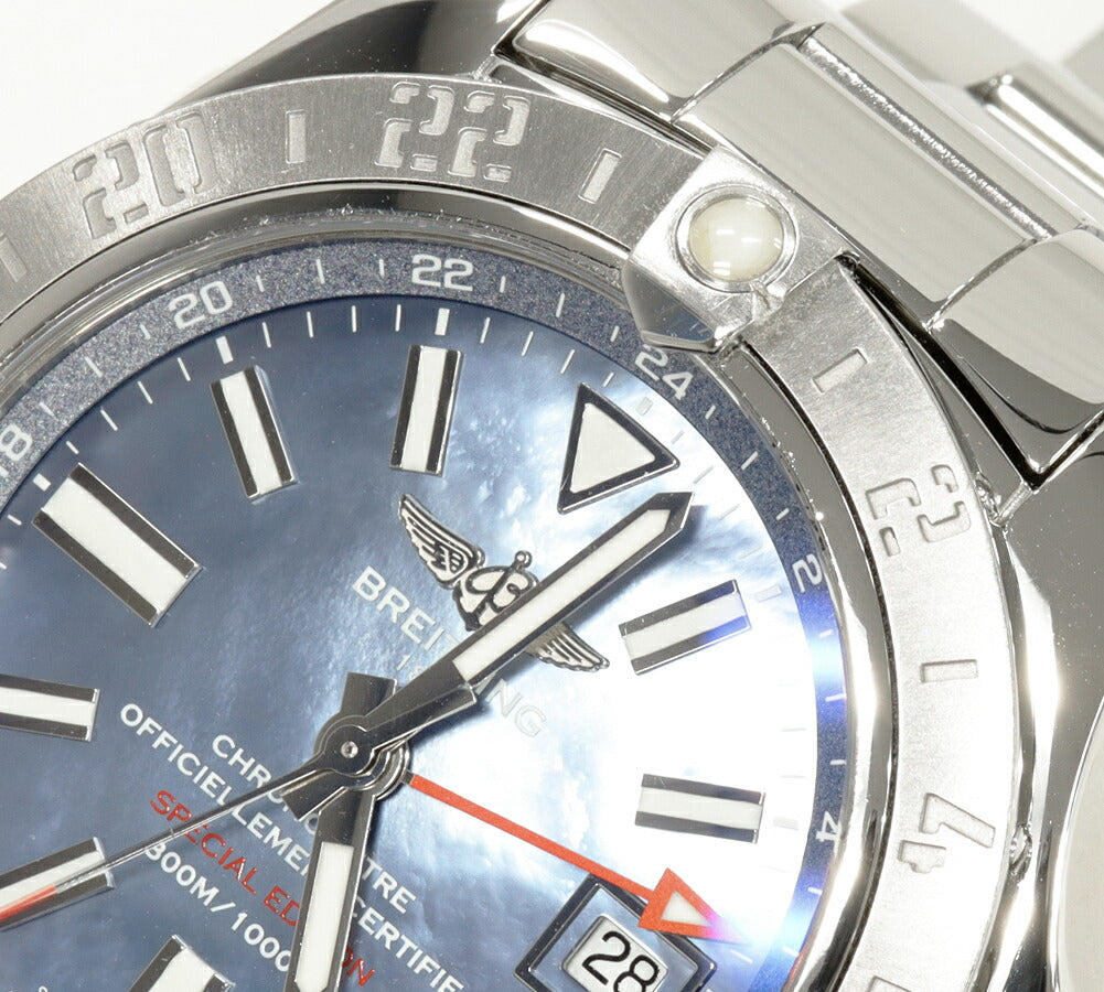ブライトリング アベンジャー II GMT ステンレス スチール