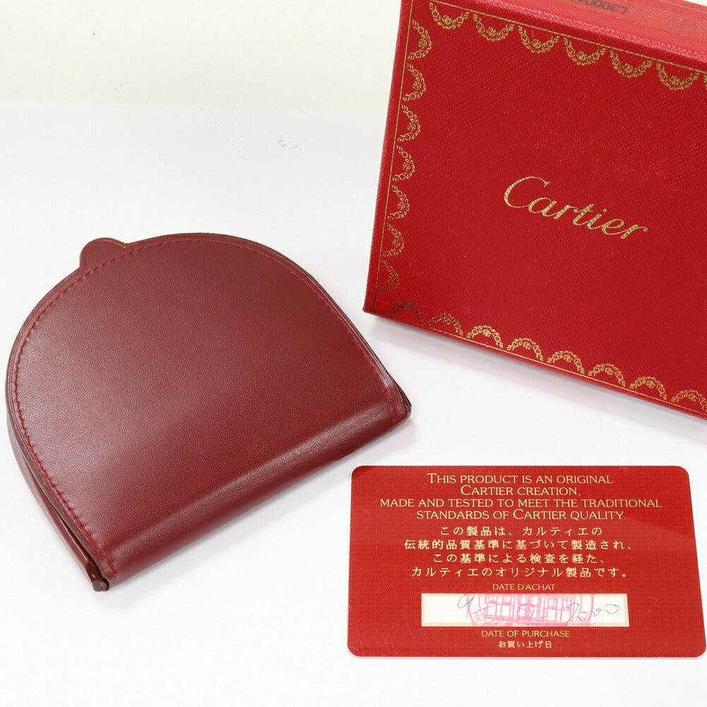 カルティエ マストライン カーフ コインケース L3000463