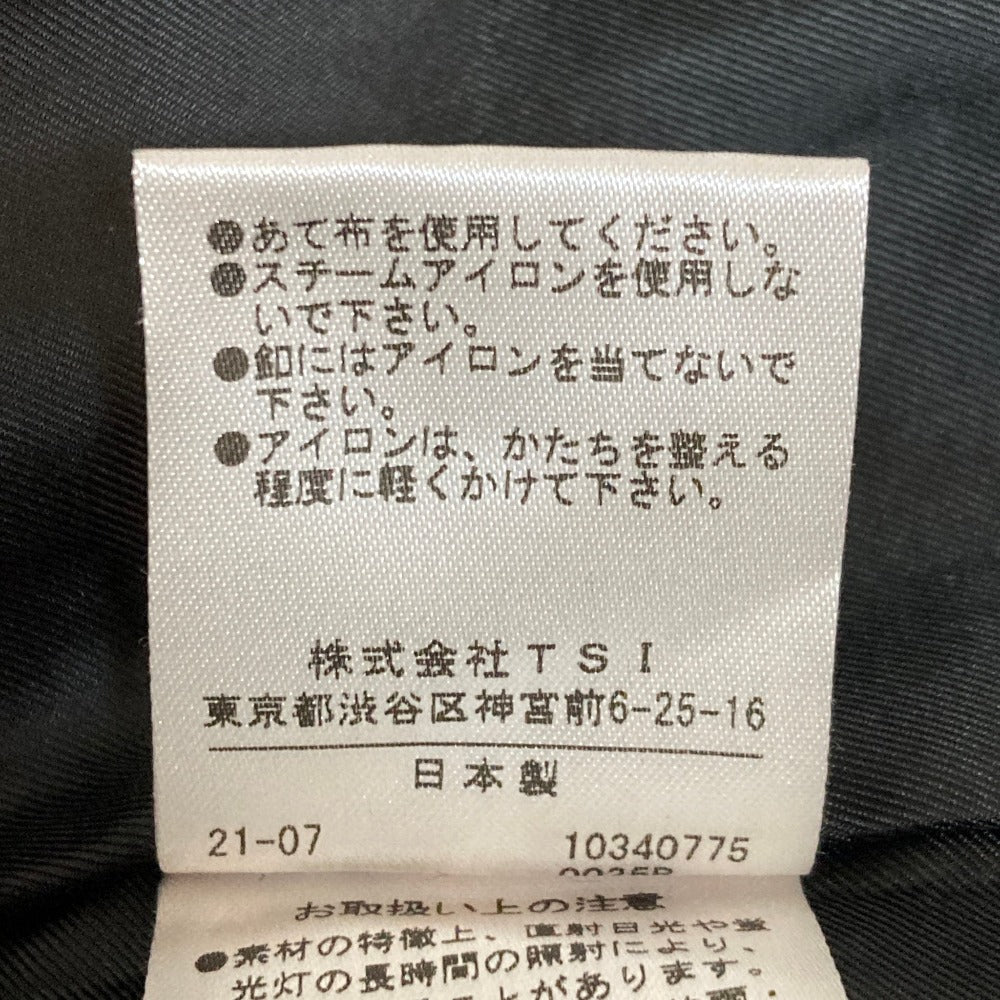 ミチ スタンドカラーミドルコート