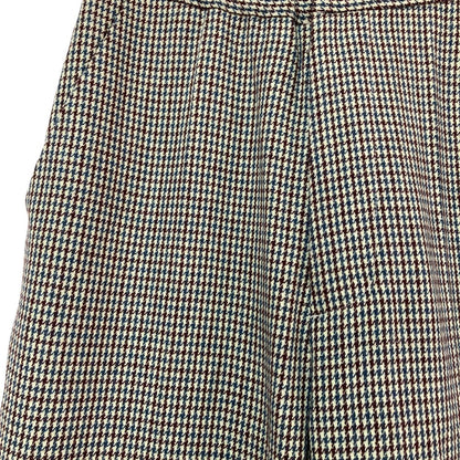 アメリ UND COLOR CHECK ROLL UPワイドパンツ