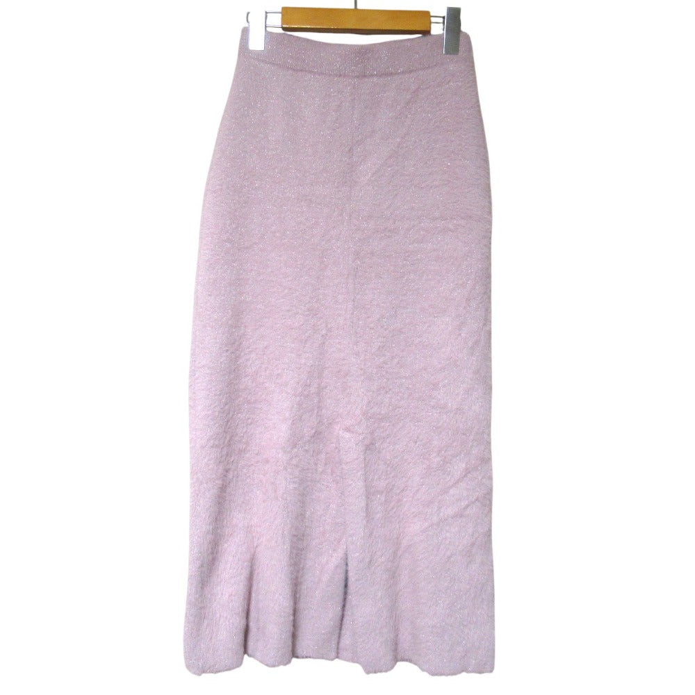 ハーリップトゥ Corinthia Shaggy Knit ニットジャケット スカートセット