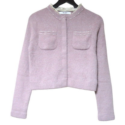 ハーリップトゥ Corinthia Shaggy Knit ニットジャケット スカートセット