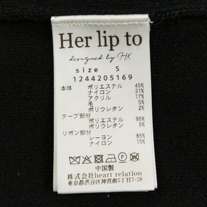 ハーリップトゥ Simone Knit ロングワンピース