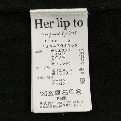 ハーリップトゥ Simone Knit ロングワンピース