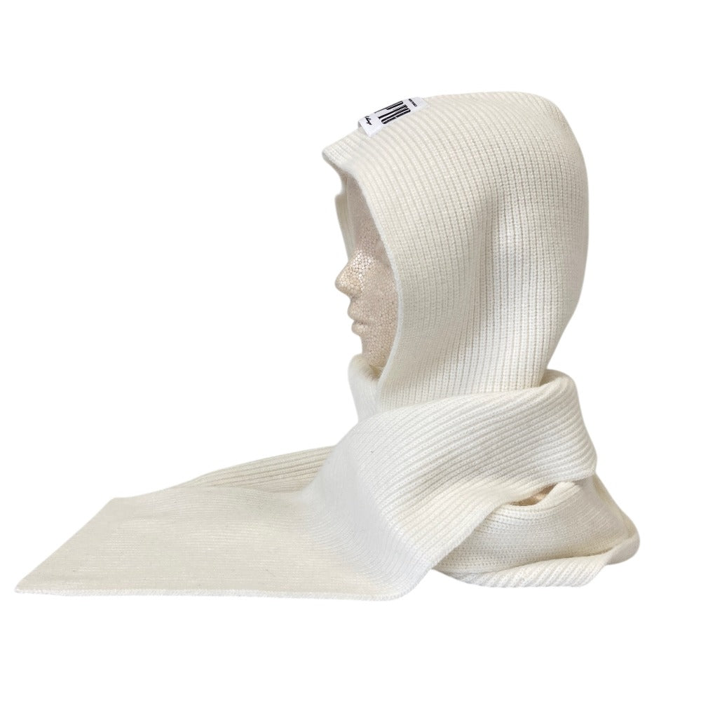 ハーリップトゥ Knit Hooded Stole ニットフード付きストール