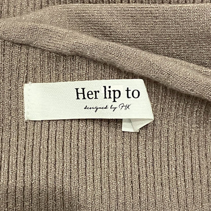 ハーリップトゥ Le Ciel Knit ワンピース