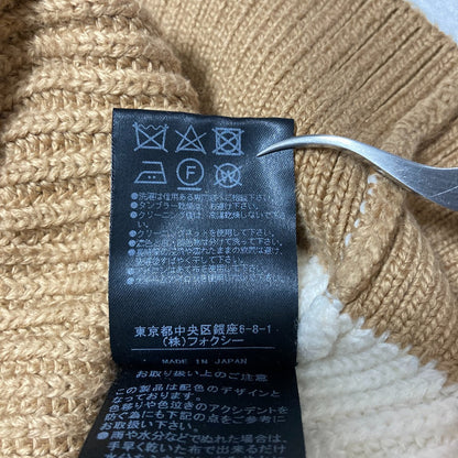 フォクシーニューヨークコレクション Rugby Tops ニットノースリーブタートル