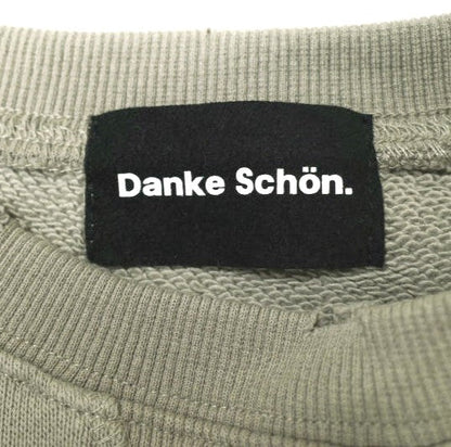 Danke Schon リメイク スウェット クルーネック コットン トップ