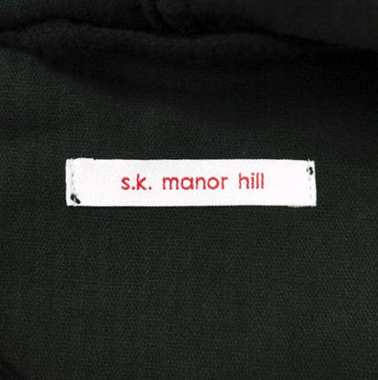 s.k. manor hill コーデュロイ フードコート L ブラック