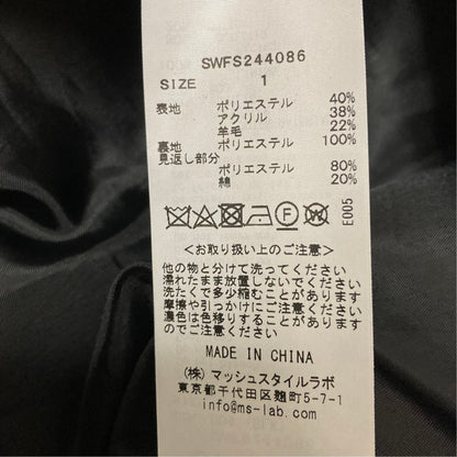 スナイデル ロービングチェックミニスカート