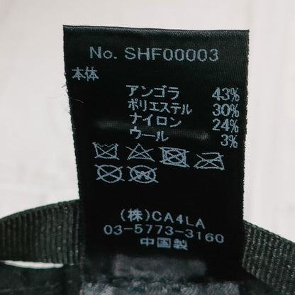 カシラ アンゴラバケットハット