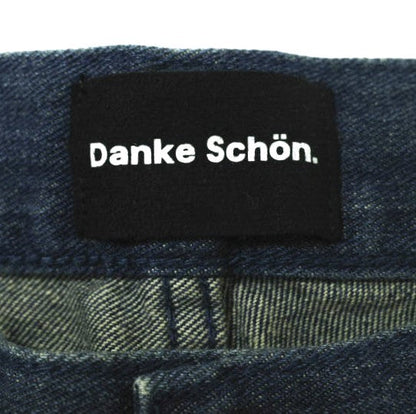 Danke Schon デストロイ デニム コットン デニム パンツ 限定