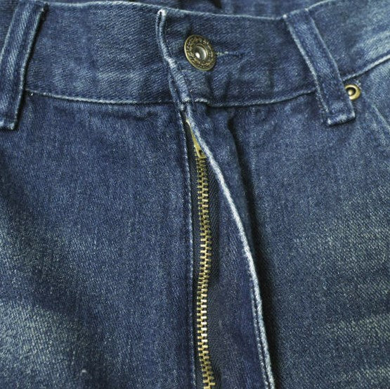 Danke Schon デストロイ デニム コットン デニム パンツ 限定