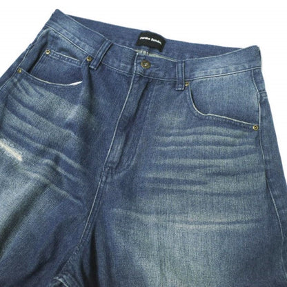 Danke Schon デストロイ デニム コットン デニム パンツ 限定