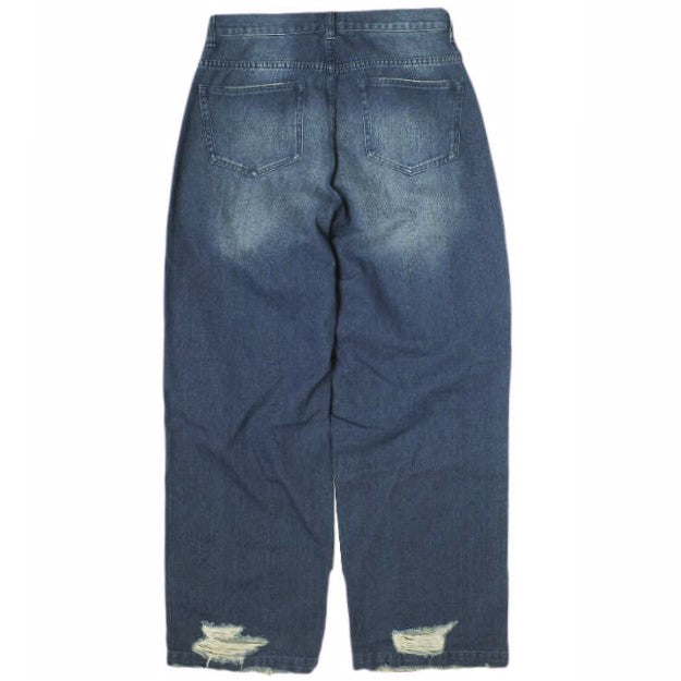Danke Schon デストロイ デニム コットン デニム パンツ 限定