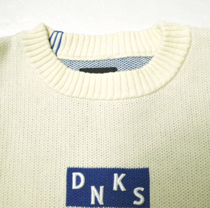 Danke Schon EMBROID クルーネック コットン ニット