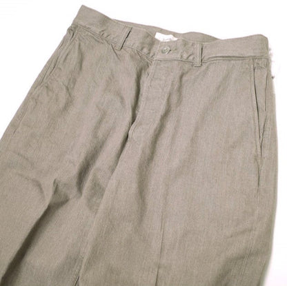 アーニーパロ COLOR DENIM コットン スラックス