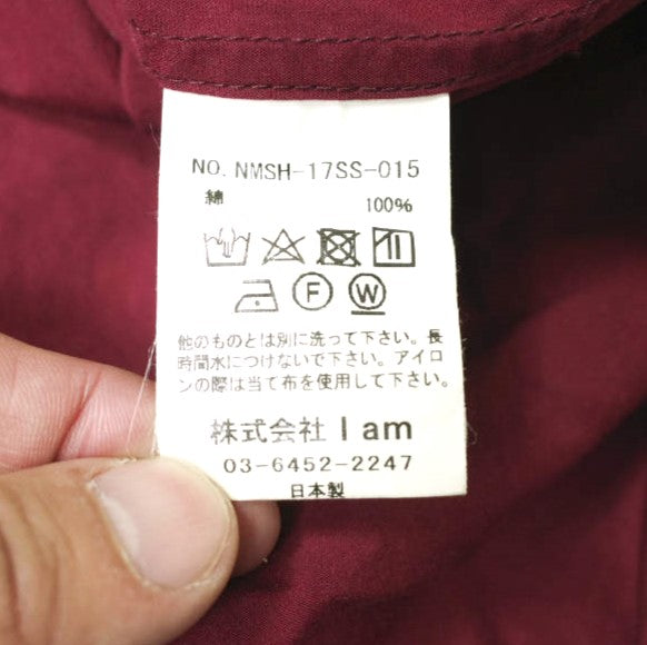 Name. NMSH-17SS-015 コットン シャツ
