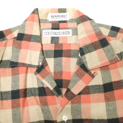 INDIVIDUALIZED SHIRTS x BEAMS BOY フランネル ワンピース 限定