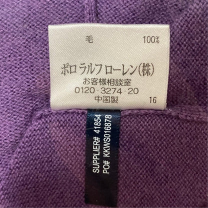 ラルフローレンスポーツ ウールニットカーディガン