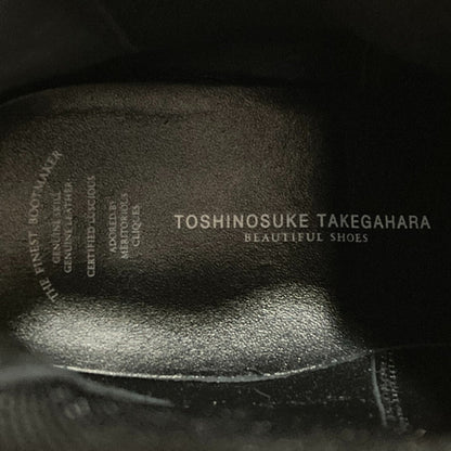 ビューティフルシューズ トシノスケタケガハラ レザーブーツ