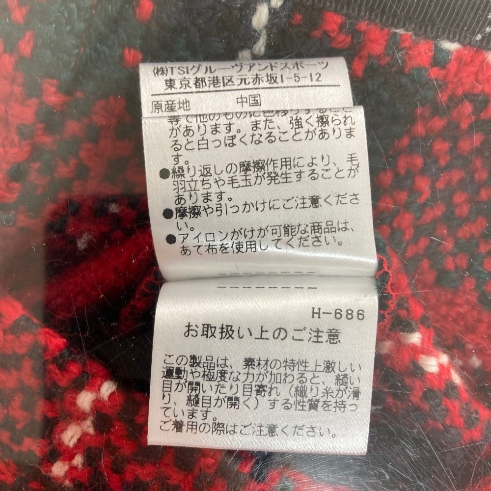 パーリーゲイツ ツイードフレアミニスカート