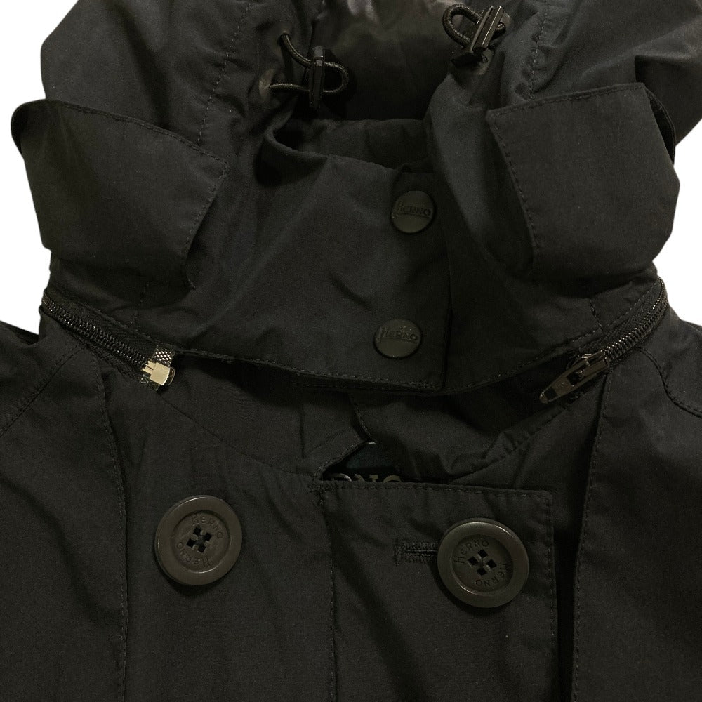 ヘルノ GORE-TEX フード付きダウンコート