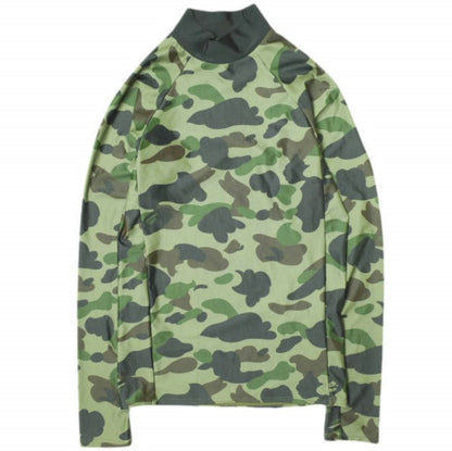 アベイシングエイプ 1ST CAMO ポリエステル ポリウレタン ラッシュガード