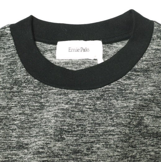アーニーパロ Melange リネンブレンドロングスリーブTシャツ