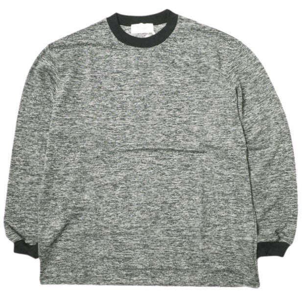 アーニーパロ Melange リネンブレンドロングスリーブTシャツ