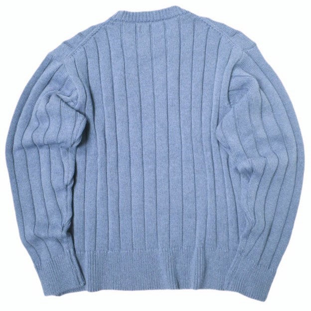 アーニーパロ WIDE RIB KNIT コットンセーター