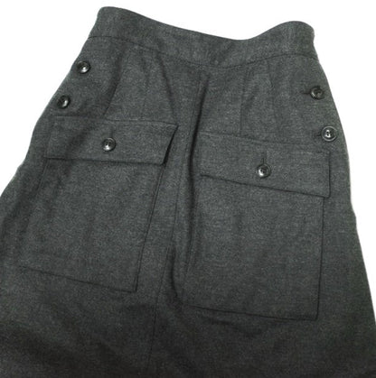 ODORANTES OD73SK5534IM ウール カシミヤ ロング スカート