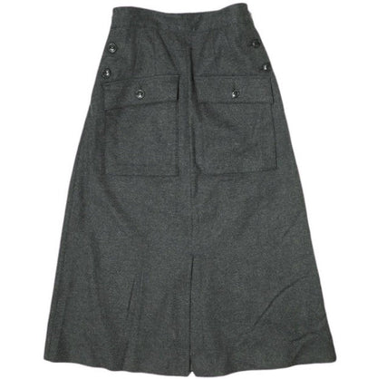 ODORANTES OD73SK5534IM ウール カシミヤ ロング スカート
