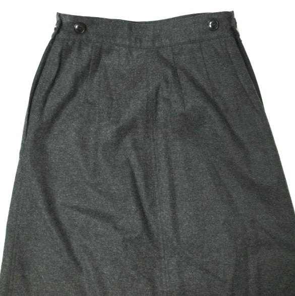 ODORANTES OD73SK5534IM ウール カシミヤ ロング スカート